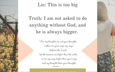 Choosing Truth Over Lies~ Day 2, Mini-Study