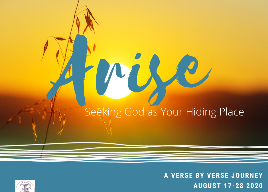 Arise. Seek God as Your Hiding Place (Mini-Study details and downloads)